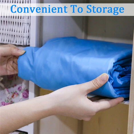 COXOLO Piscine Gonflable 3 Couches Rectangulaire PVC 265 X 175 X 58 Cm 7 COXOLO Piscine Gonflable 3 Couches Rectangulaire PVC 265 X 175 X 58 Cm – Image 5