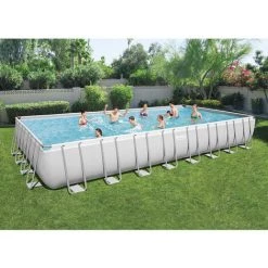 Piscine Hors-Sol Rectangulaire Bestway 56623 Steel Frame 956 X 466 X 132 Cm -Piscine Soldes Boutique 5915010 3