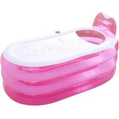 LTS FAFA Baignoire Gonflable Pour Adulte En PVC Pliable 130 X 70 X 70 Cm -Piscine Soldes Boutique 59153790 5