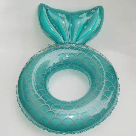 LTS FAFA Bouée Gonflable Sirène Pour Piscine Gonflable - Décoration Estivale Pour La Plage Et L'eau - Jouets Pour Enfants,90cm,1 Pièce,vert 5 LTS FAFA Bouée Gonflable Sirène Pour Piscine Gonflable - Décoration Estivale Pour La Plage Et L'eau - Jouets Pour Enfants,90cm,1 Pièce,vert – Image 3