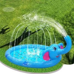 LIFCAUSAL Fontaine Gonflable Extérieure De Jet De Jeu De Douche D'enfants De Piscine De Fontaine D'éléphant De Nouveau Style,Bleu 10 LIFCAUSAL Fontaine Gonflable Extérieure De Jet De Jeu De Douche D'enfants De Piscine De Fontaine D'éléphant De Nouveau Style,Bleu -Piscine Soldes Boutique 59306021 4