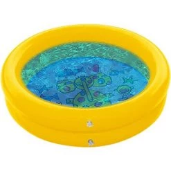 MACARON Pataugeoire Gonflable Pour Bébé - Portable - 65 Cm - Jaune LO-Ron 10 MACARON Pataugeoire Gonflable Pour Bébé - Portable - 65 Cm - Jaune LO-Ron -Piscine Soldes Boutique 59402105 4