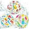 MACARON Ballon De Plage En PVC Gonflables De Balles De Plage Petit Ballon De Plage Gonflable Plage Balles De Sport Interactifs Pour Piscine Extérieure LO-Ron -Piscine Soldes Boutique 59402302 1