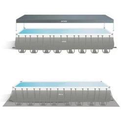 Piscine Rectangulaire Intex 975x488 Cm Hors Sol Couleur Gris 26374NP | Gris 10 Piscine Rectangulaire Intex 975x488 Cm Hors Sol Couleur Gris 26374NP | Gris -Piscine Soldes Boutique 59456650 4