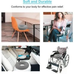 HEGUYEY Coussin Hémorroïdes Gonflable Avec Siège Orthopédique – Anneau De Siège Hémorroïdes Decubé Avec Pompe, Donut Avec Coussin Pour Siège, 1 Pièce 9 HEGUYEY Coussin Hémorroïdes Gonflable Avec Siège Orthopédique – Anneau De Siège Hémorroïdes Decubé Avec Pompe, Donut Avec Coussin Pour Siège, 1 Pièce -Piscine Soldes Boutique 59603788 3