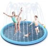 FR-LIFE Tapis Jet D'eau,BR-Vie 170cm Tapis De Pulvérisation D'eau PVC, Splash Pad Antidérapant, Jeux D'eau Exterieur Pour Enfants Dans Jardin -Piscine Soldes Boutique 59637658 1