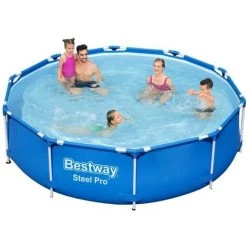Piscine Tubulaire Bestway Ronde 305x76 Cm - Steel Pro Pools