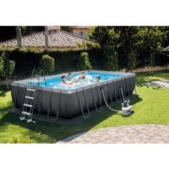 Piscine Tubulaire Intex Rectangulaire 732x366x132 Cm - Accessoires Inclus 9 Piscine Tubulaire Intex Rectangulaire 732x366x132 Cm - Accessoires Inclus -Piscine Soldes Boutique 59691933 3