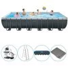 Piscine Tubulaire Intex Rectangulaire 732x366x132 Cm - Accessoires Inclus -Piscine Soldes Boutique 59726478 1
