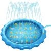 Ensoleillé 3 En 1 Enfants Splash Pool, Splash Pad, Pataugeoire Pour Enfants Jeux D’apprentissage, Enfants Piscine Extérieure Garçons Filles Cadeaux D’été