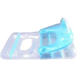 AOUGO Piscine Gonflable Lounge Back Support Swim Shak Party Eau Hamac De Flottabilité Ligne Jouet Jouet Canapé Hamac Floating Bed Lounge Chaise Drifter Piscine, Pour La Baignade Océan Lake Adultes Bleu