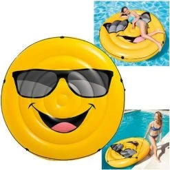 AOUGO Ile Smile Gonflable