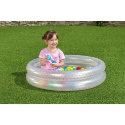 AOUGO Up, In & Over Piscine Avec Balles De Jeu Assorties 91 X 20 Cm Coloré -Piscine Soldes Boutique 60282277 5