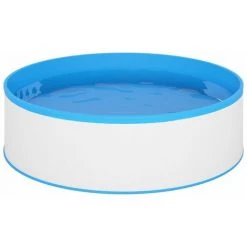 Topdeal Piscine à éclaboussures 350x90 Cm Blanc FF92807_FR -Piscine Soldes Boutique 60372832 3