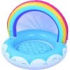 AOUGO Rainbow Baby Pool， Piscine Gonflable Pour Enfants, Couleur Arc-en-Ciel -Piscine Soldes Boutique 60505405 1