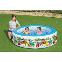 Piscine Gonflable Pour Enfants Bestway Animaux De Couleurs 193x53 Cm -Piscine Soldes Boutique 60612134 2