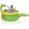 BENOBBY KIDS Dinosaure Pataugeoire Gonflable Enfants Bébé Piscine Adulte Piscine Gonflable 175 X 62 Cm Pataugeoire Avec Arroseur Pour Sol Extérieur Jardin Patio Summer Water Party -Piscine Soldes Boutique 60720671 1