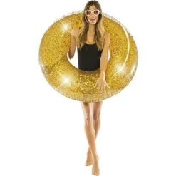 BAICCCF Piscine Gonflable 120 Cm, Tube De Piscine Jumbo,paillettes Dorées 9 BAICCCF Piscine Gonflable 120 Cm, Tube De Piscine Jumbo,paillettes Dorées -Piscine Soldes Boutique 60740335 3