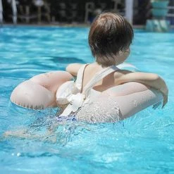 BAICCCF Piscine Enfant Flotteur De Piscine Gonflable Pour Bébé Rose, Grand éclaboussure Et Jeu Swan Toys Swim Trainer Pour Filles -Piscine Soldes Boutique 60740344 4
