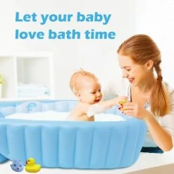 BAICCCF Piscine Enfant Baignoire Gonflable Pour Bébé, Baignoires Portables Pour Bébé Pour Nouveau-né à Tout-petit, Baignoire De Voyage, Baignoire Gonflable Pour Bébé De 6 Mois Et Plus 10 BAICCCF Piscine Enfant Baignoire Gonflable Pour Bébé, Baignoires Portables Pour Bébé Pour Nouveau-né à Tout-petit, Baignoire De Voyage, Baignoire Gonflable Pour Bébé De 6 Mois Et Plus -Piscine Soldes Boutique 60740352 4