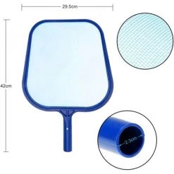 BAICCCF Piscine Gonflable Râteau Plat + Râteau à Sac Profond Râteau De Piscine à Sac Profond Et Filet D'écumoire à Feuilles De Natation Avec Maille Moyenne Fine -Piscine Soldes Boutique 60740357 3