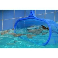BAICCCF Piscine Gonflable Râteau Plat + Râteau à Sac Profond Râteau De Piscine à Sac Profond Et Filet D'écumoire à Feuilles De Natation Avec Maille Moyenne Fine -Piscine Soldes Boutique 60740357 4