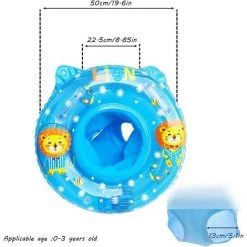 BAICCCF Piscine Enfant 50cm-Flotteur D'anneau De Natation Pour Bébé, Flotteur De Piscine Gonflable Avec Siège Pour Bébé/enfant De 6 à 36 Mois -Piscine Soldes Boutique 60740722 2