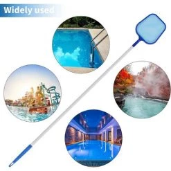 BAICCCF Piscine Gonflable Filet De Piscine Professionnel Avec 5 Sections Amovibles, 1 Filet En Maille Remplaçable, Fournitures De Piscine, Nettoyeur De Feuilles Pour Piscines Extérieures Et Intérieures -Piscine Soldes Boutique 60740726 4