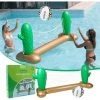 BAICCCF Matelas Gonflable De Piscine Filet De Volley-ball Gonflable Pour Jeu De Volley-ball Flottant Dans La Piscine,220CMx70CMx100CM -Piscine Soldes Boutique 60740733 1