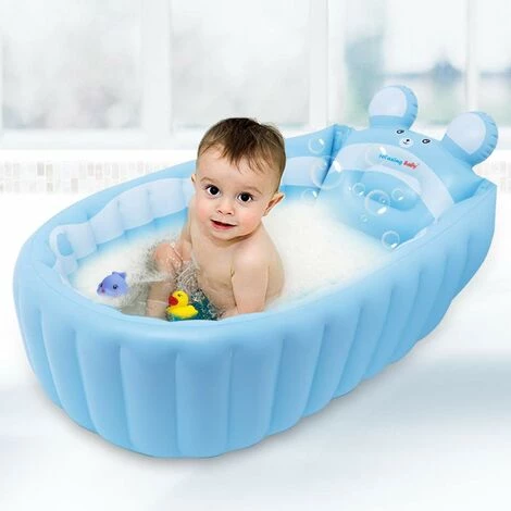 BAICCCF Piscine Enfant Baignoire Gonflable Pour Bébé, Siège De Baignoire Pour Nouveau-né Pour Bébé, Piscine Antidérapante Pour Bébé Pour S'asseoir, Douche Portable Pour Tout-petits,baignoire De Voyage Pliable Avec Jouet De Piscine Et Accessoires De Pompe à Air. 3 BAICCCF Piscine Enfant Baignoire Gonflable Pour Bébé, Siège De Baignoire Pour Nouveau-né Pour Bébé, Piscine Antidérapante Pour Bébé Pour S'asseoir, Douche Portable Pour Tout-petits,baignoire De Voyage Pliable Avec Jouet De Piscine Et Accessoires De Pompe à Air.