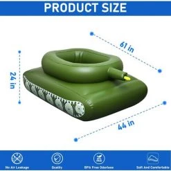 BAICCCF Piscine Enfant Flotteur De Réservoir Gonflable Avec Canon à Eau Gicler Pistolet à Eau Jouet Flotteur De Réservoir De Piscine Pour Enfants Adulte été Piscine Fête -Piscine Soldes Boutique 60740882 5