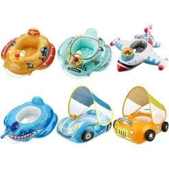 BAICCCF Piscine Gonflable Anneau De Bain De Piscine De Siège De Flotteur Gonflable Blanc Pour Tout-petit. -Piscine Soldes Boutique 60740883 3