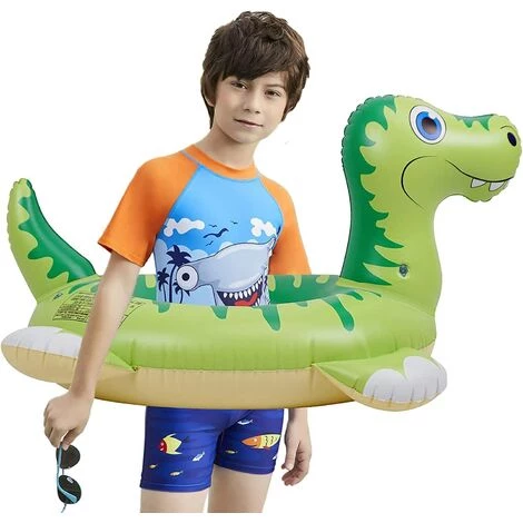 BAICCCF Piscine Enfant Piscine Gonflables Enfants Dinosaure Flotteurs De Piscine Pour Enfants Jouets De Piscine,Anneau De Natation Dinosaure Summer Beach Water Party Toys 4 BAICCCF Piscine Enfant Piscine Gonflables Enfants Dinosaure Flotteurs De Piscine Pour Enfants Jouets De Piscine,Anneau De Natation Dinosaure Summer Beach Water Party Toys – Image 2