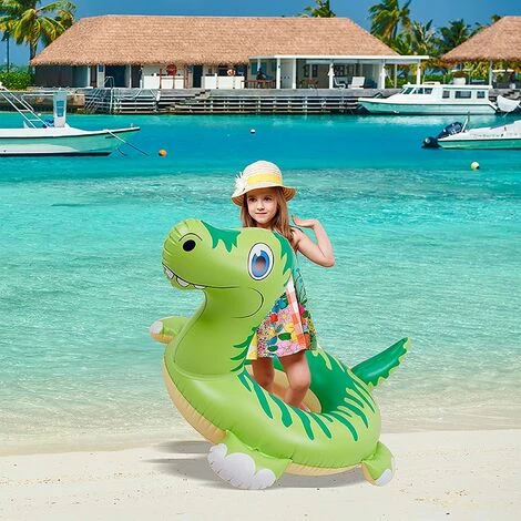 BAICCCF Piscine Enfant Piscine Gonflables Enfants Dinosaure Flotteurs De Piscine Pour Enfants Jouets De Piscine,Anneau De Natation Dinosaure Summer Beach Water Party Toys 5 BAICCCF Piscine Enfant Piscine Gonflables Enfants Dinosaure Flotteurs De Piscine Pour Enfants Jouets De Piscine,Anneau De Natation Dinosaure Summer Beach Water Party Toys – Image 3