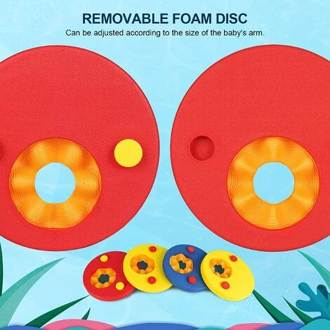 BAICCCF Piscine Gonflable Brassards Natation Flotteur Disques Enfants Brassard En Mousse Ensemble De Piscine Pour L'apprentissage De La Natation 5 BAICCCF Piscine Gonflable Brassards Natation Flotteur Disques Enfants Brassard En Mousse Ensemble De Piscine Pour L'apprentissage De La Natation – Image 3