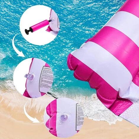 BAICCCF Piscine Gonflable Lot De 2 Flotteurs De Piscine Avec Pompe, Chaise Longue Gonflable Pour Hamac De Piscine, Nouilles De Piscine Pour Hamac De Natation Pour Plage De Piscine Pour Adultes 5 BAICCCF Piscine Gonflable Lot De 2 Flotteurs De Piscine Avec Pompe, Chaise Longue Gonflable Pour Hamac De Piscine, Nouilles De Piscine Pour Hamac De Natation Pour Plage De Piscine Pour Adultes – Image 3