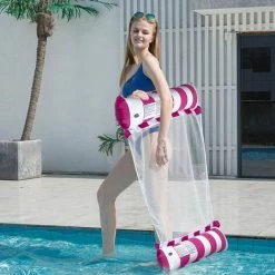 BAICCCF Piscine Gonflable Lot De 2 Flotteurs De Piscine Avec Pompe, Chaise Longue Gonflable Pour Hamac De Piscine, Nouilles De Piscine Pour Hamac De Natation Pour Plage De Piscine Pour Adultes 11 BAICCCF Piscine Gonflable Lot De 2 Flotteurs De Piscine Avec Pompe, Chaise Longue Gonflable Pour Hamac De Piscine, Nouilles De Piscine Pour Hamac De Natation Pour Plage De Piscine Pour Adultes -Piscine Soldes Boutique 60741036 5