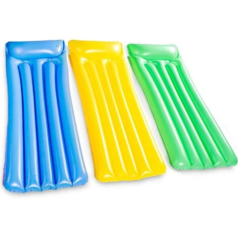 BAICCCF Piscine Gonflable 3 Packs Piscine Gonflable Chaise Longue Gonflable Pour Piscine, Tapis Gonflable Pour Piscine, Tapis Flottant Pour Piscine, Summer Beach Pool Party Float Lounge Pour Adultes 3 BAICCCF Piscine Gonflable 3 Packs Piscine Gonflable Chaise Longue Gonflable Pour Piscine, Tapis Gonflable Pour Piscine, Tapis Flottant Pour Piscine, Summer Beach Pool Party Float Lounge Pour Adultes