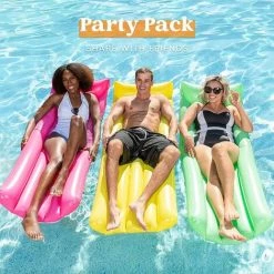 BAICCCF Piscine Gonflable 3 Packs Piscine Gonflable Chaise Longue Gonflable Pour Piscine, Tapis Gonflable Pour Piscine, Tapis Flottant Pour Piscine, Summer Beach Pool Party Float Lounge Pour Adultes 9 BAICCCF Piscine Gonflable 3 Packs Piscine Gonflable Chaise Longue Gonflable Pour Piscine, Tapis Gonflable Pour Piscine, Tapis Flottant Pour Piscine, Summer Beach Pool Party Float Lounge Pour Adultes -Piscine Soldes Boutique 60741045 3