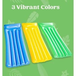 BAICCCF Piscine Gonflable 3 Packs Piscine Gonflable Chaise Longue Gonflable Pour Piscine, Tapis Gonflable Pour Piscine, Tapis Flottant Pour Piscine, Summer Beach Pool Party Float Lounge Pour Adultes 10 BAICCCF Piscine Gonflable 3 Packs Piscine Gonflable Chaise Longue Gonflable Pour Piscine, Tapis Gonflable Pour Piscine, Tapis Flottant Pour Piscine, Summer Beach Pool Party Float Lounge Pour Adultes -Piscine Soldes Boutique 60741045 4