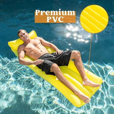 BAICCCF Piscine Gonflable 3 Packs Piscine Gonflable Chaise Longue Gonflable Pour Piscine, Tapis Gonflable Pour Piscine, Tapis Flottant Pour Piscine, Summer Beach Pool Party Float Lounge Pour Adultes 7 BAICCCF Piscine Gonflable 3 Packs Piscine Gonflable Chaise Longue Gonflable Pour Piscine, Tapis Gonflable Pour Piscine, Tapis Flottant Pour Piscine, Summer Beach Pool Party Float Lounge Pour Adultes – Image 5