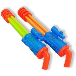 BENOBBY KIDS 2 Pièces Pistolet à Eau Jouets D'Été Jet D'eau Puissant Pour Activités Nautiques Et Fête à La Piscine