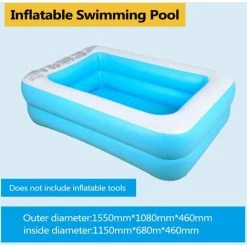 LIFCAUSAL Bébé Piscine Gonflable Bébés Gonflable été Cool Baignoire Enfants Jardin Eau Jouant Piscine Gonflable 8 LIFCAUSAL Bébé Piscine Gonflable Bébés Gonflable été Cool Baignoire Enfants Jardin Eau Jouant Piscine Gonflable -Piscine Soldes Boutique 63587635 2