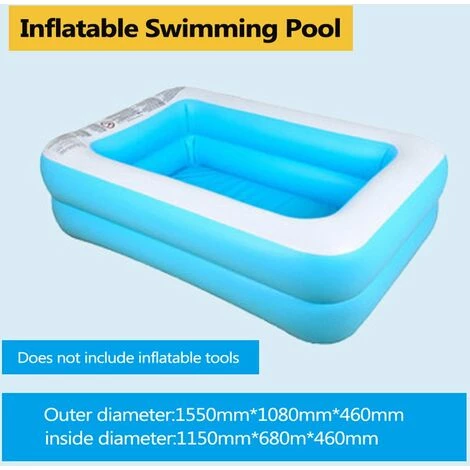 LIFCAUSAL Bébé Piscine Gonflable Bébés Gonflable été Cool Baignoire Enfants Jardin Eau Jouant Piscine Gonflable 4 LIFCAUSAL Bébé Piscine Gonflable Bébés Gonflable été Cool Baignoire Enfants Jardin Eau Jouant Piscine Gonflable – Image 2