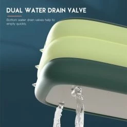 LIFCAUSAL Piscine Gonflable Piscine Auto-gonflante Pour Jardin Extérieur (Island Green 3,0 M) -Piscine Soldes Boutique 63627878 3