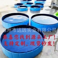 LIFCAUSAL Pliable Pet Dog Pataugeoire Jardin Chiot Natation Baignoire Piscines Pour DogCat Pet -120 * 30CM Rouge -Piscine Soldes Boutique 63629056 2