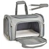 ZOLGINAH Sac De Transport Pour Chat Chien Sac Bandoulière Respirant Pour Petit Animal De Compagnie Transporteur Souple Léger Comfortable Pour Voyage En Voiture Train Avion 43*28*28