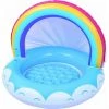 SINCèREETALI Rainbow Baby Pool， Piscine Gonflable Pour Enfants, Couleur Arc-en-Ciel