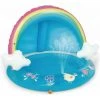 SINCèREETALI Piscine Pour Bébé, Piscine à éclaboussures Arc-en-ciel Avec Auvent, Piscine à Jet De 40 Pouces, Arroseur D'eau Pour Enfants, De 1 à 3 Ans -Piscine Soldes Boutique 63821615 1
