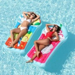 SINCèREETALI Matelas Gonflable Pour Piscine - Avec Filet - Portable - Pour L'été - En Maille - Pour La Piscine - Pour Adultes Et Enfants -Piscine Soldes Boutique 63822167 5